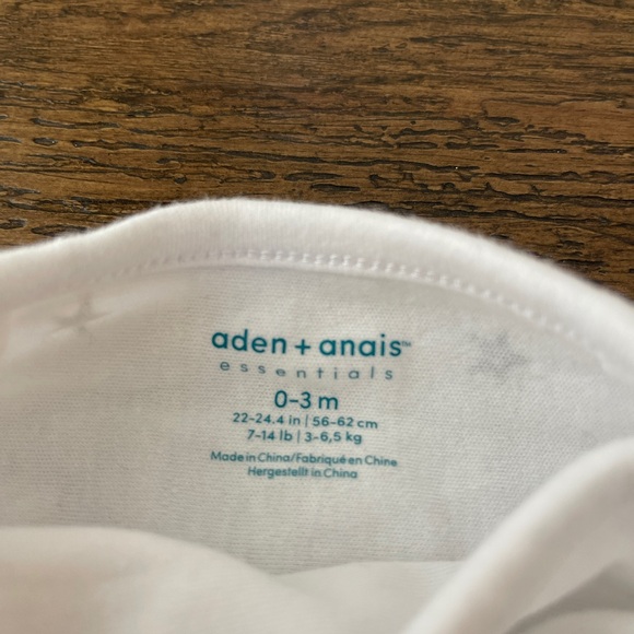 EUC aden + anais Twin Pack Cotton Knit Baby Easy Swaddle Wrap Blanket - Picture 3 of 3